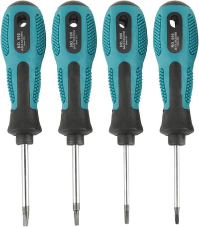 Set van 4-delige Triangle Schroevendraaiers voor Precisie Reparatie