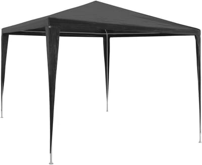 Partytent - Tuinpaviljoen - Feestjes buiten - UV- en waterbestendig - 3x3 meter - Antraciet