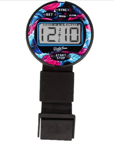 Windie Timer Pro – Professionele Regatta Stopwatch, Waterdicht tot 50m & Schokbestendig - Wave Special Edition