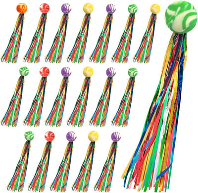 20 Stuks Stuiterballen - Kleurrijke Rubberen Speelgoed voor Kinderen en Feestjes