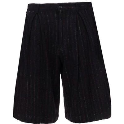 Comme Des Garçons Zwarte Nylon Kniehoogte