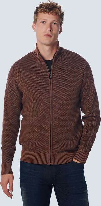 Pullover Volledige Ritssluiting 2 Gekleurd Melange