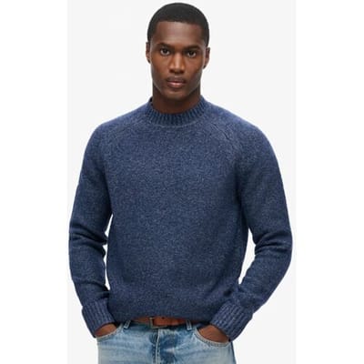 Superdry Grove Trui met Raglanmouwen Blauw Grootte: M