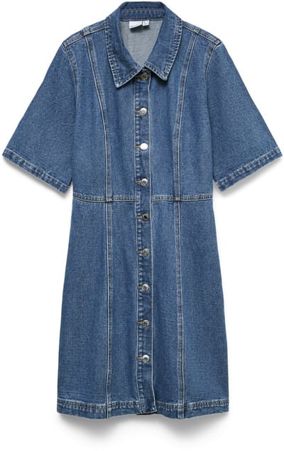 Vero Moda Denim jurk VMDAISY Korte jurk