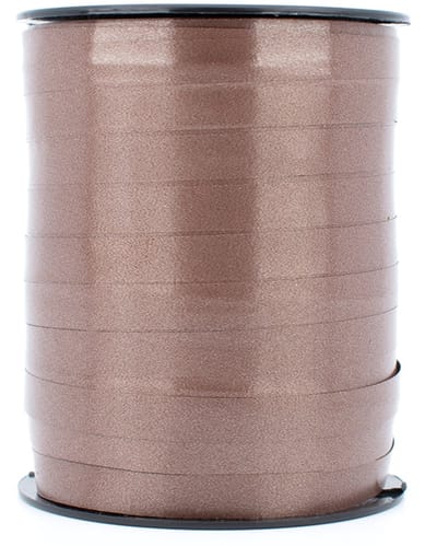 Krullint - cadeaulint - 10 mm x 250 m - bruin