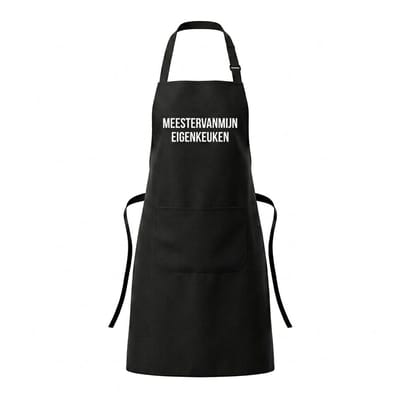 Meester van eigen keuken Barbeque Schort | BBQ Zomer Schort | Keuken Schort