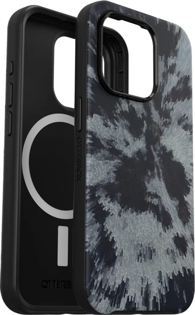 Geschikt voor OtterBox Apple iPhone 15 Pro Symmetry Back Cover Geschikt voor Mag Hoesje - Burnout Sky