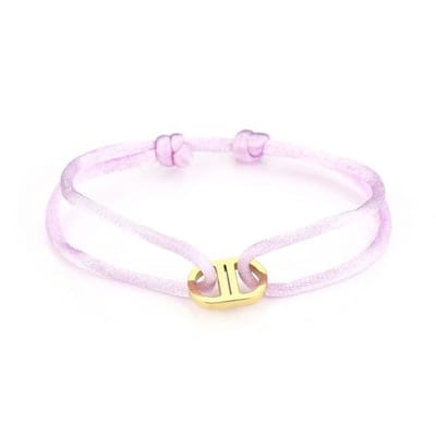 Bijoutheek armband goodlife touw Purple