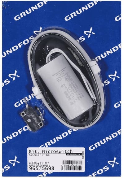 GRUNDFOS vervangingsonderdeel kit tuimelschakelaar RepSatz tuimelschakelaar SOLOLIFT+WC, 96575698