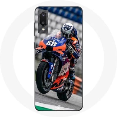 Coque - Maniacase - Samsung Galaxy A02 - Miguel Oliveira Moto GP 88 - Souple - Protection noir