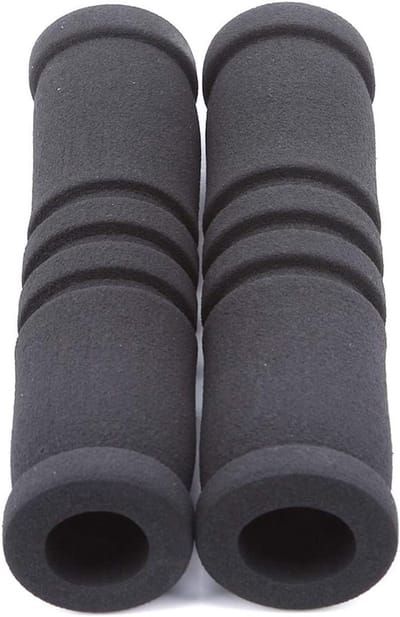 Antislip Schuim Stuur Grips voor Fiets en Motorfiets - Zwart