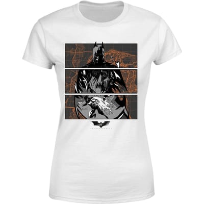 Batman Begins Gotham City Defender Dames T-Shirt - Wit - XS
