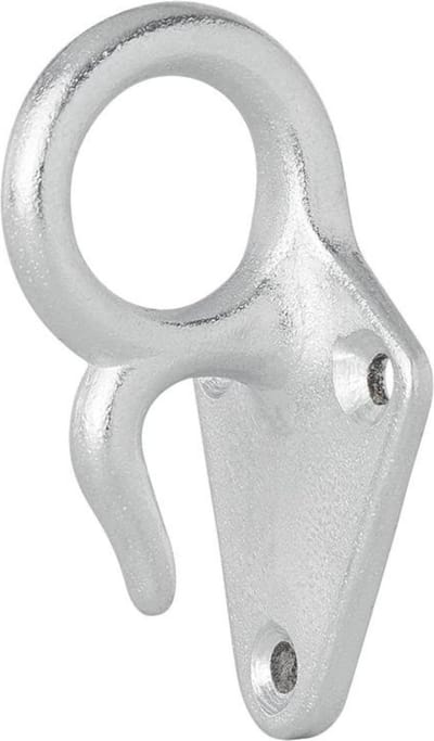 ProPlus Touwhaak - Metaal - Met Oog - 70 x 40 mm - Zilver