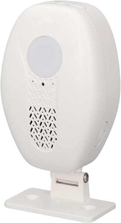 Infrarood Sensordeurbel - Draadloze Deurbel - Bezoekers Detecteren - Instelbaar Volume - 11 x 9 x 6 cm - Zwart