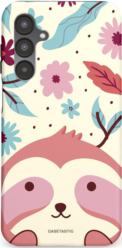 Casetastic Hoesje Geschikt voor Samsung A16 - Stijlvolle Beschermende Duo-layer Case - Luiaard knuffels