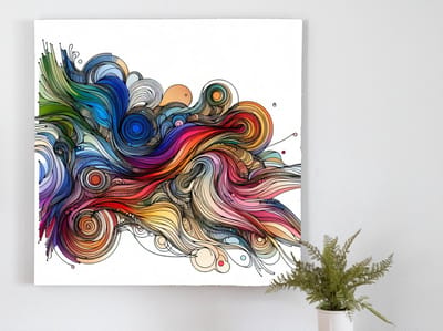 Kunstprint | Wanddecoratie | Dibond | 20 × 20 cm