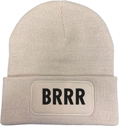 Brrr wintermuts almond - soBAD. | Wintersport | Après ski outfit Warme Muts voor Volwassenen | Heren en Dames Beanie