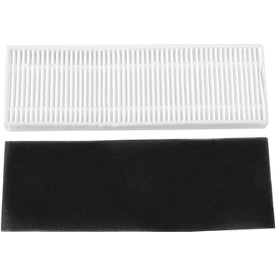 Kits de Filtres d'Aspirateur 6 Pièces Pièces de Rechange de Remplacement Convient pour Robot Balayeur Ilife A7 white