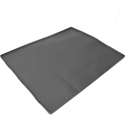 Wasmachine- en Droogmachinehoezen voor de Bovenkant Waterdicht Anti-Slip Wasmachine Bovenbladbeschermer Siliconen Mat voor de Wasruimte 60x50cm / 23.6x19.7in gray