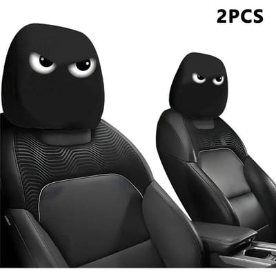 Grappige Internet Beroemdheid Autostoel Hoofdsteunhoes Masker Universele Bescherming Hoofdsteunhoezen Hoofdsteun Auto Interieur