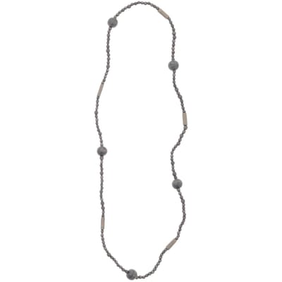 Behave – Lange kralenketting dames – Urban chic minimal look – 88 cm