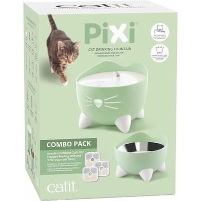 Waterfontein voor dieren Catit Pixi Combo Kit