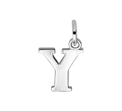 Hanger Letter Zilver Gerhodineerd