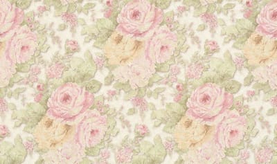 GROTE BLOEMEN BEHANG MET GLITTER DUBBELBRED 31874-2