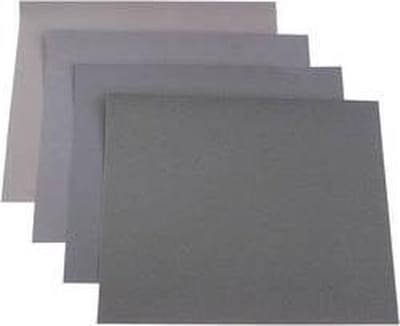 kwb 812319 Handschuurpapierset Korrelgrootte (num) 60, 80, 150, 180 (l x b) 280 mm x 230 mm 20 stuk(s)