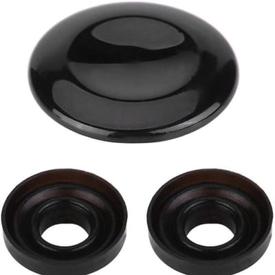 Allecto - Joystick Center Button Cover - Mmi Reparatieset - Zwart
