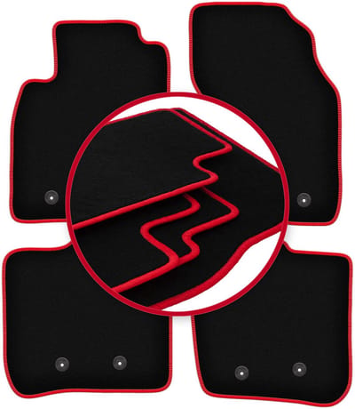 CARLUX-RED automatten voor: Volvo S40 I sedan (1995-2004)