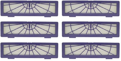 Store_8 - HEPA-filtervervanging - 6 stuks - Geschikt voor Neato BotVac 70e 75 80 85 D75 D80 D85 D3 D5 - Perfecte pasvorm - Hoogwaardig stoffilter -...