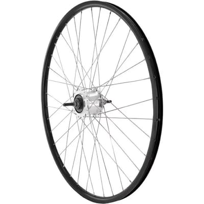 Achterwiel aluminium dubbelwandige naaf remtrommel roestvrijstalen spaken P2R Er20 Nexus 7V 36 (Sg-C3001-7R)