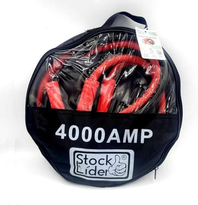 Startkabels Auto - Accukabels Noodstart - Accu Opladen - Sterke Klemmen - 2-3 meter - Rood Zwart