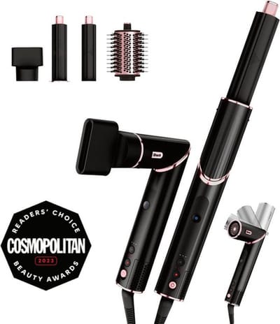 Shark FlexStyle 3-in-1 Föhn & Multistyler HD424EU – Haardroger, Krultang & Borstel in één – Sneldrogend & Hittebeschermend