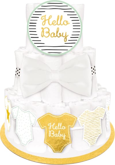 Amscan - Hello Baby - Luiertaart decoratie