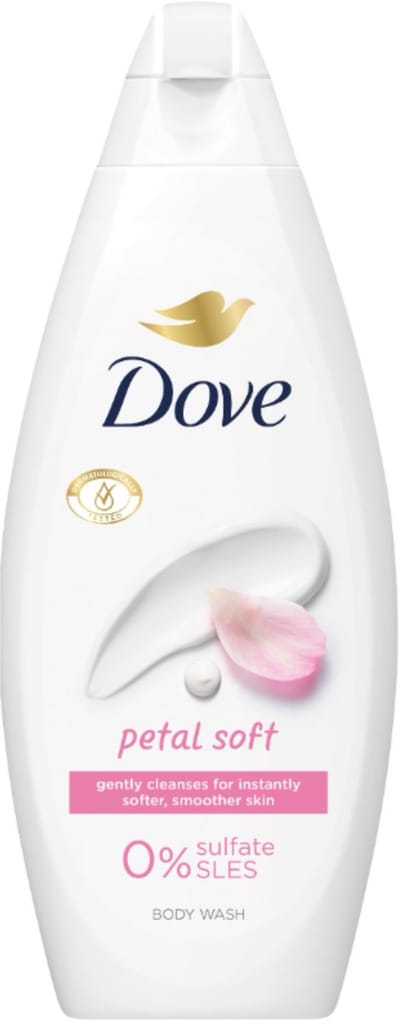Dove Petal Soft - Douchegel - Sulfaatvrij - 250 ml