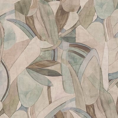 BLADEREN BEHANG | Modern & Abstract - Beige Blauw Bruin Groen - A.S. Création Anna D'Andrea