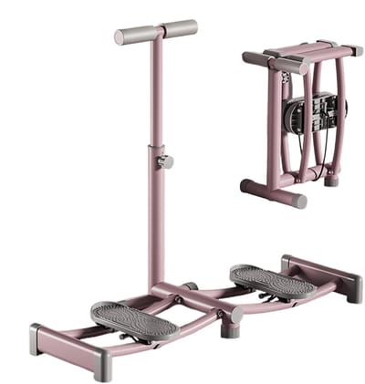 Binnendij Trainer - Bekkenbodem Oefening - Spierversterking Thuis - Instelbare Weerstand - 59 x 36 x 22 cm - Roze