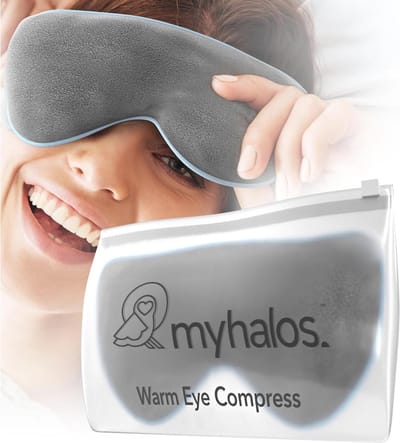 Verwarmd Oogmasker - Comfortabel Kompres voor Droge Ogen en Blefaritis Behandeling