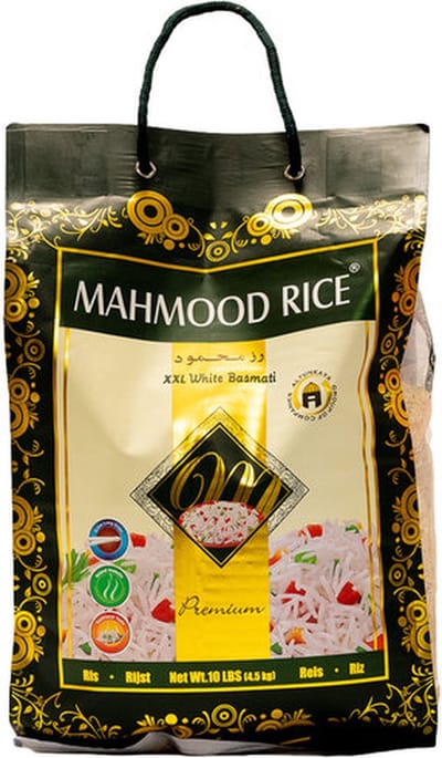 Mahmood Basmati Rijst XXL Korrels 4,5 KG