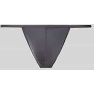 HOM Plume g-string (1-pack) - heren string - antraciet grijs