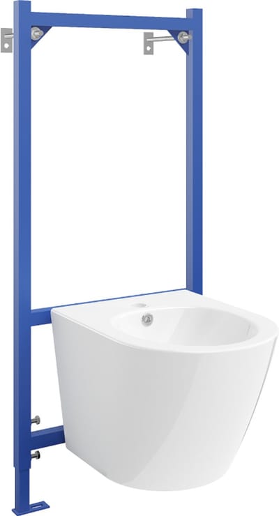 Mexen inbouw bidetset frame Fenix B met bidet Lena, wit - 69935224800