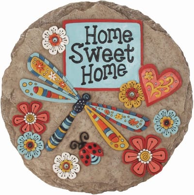 Decoratieve Tuinsteen - Handgebeeldhouwde Stepping Stone voor Tuin en Huis
