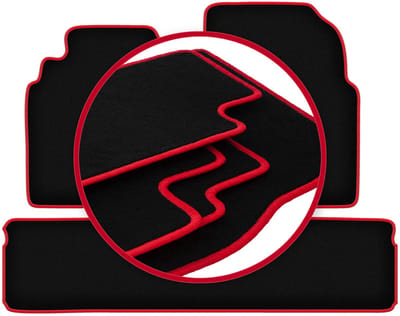 CARLUX-RED automatten voor: Nissan Almera Tino minivan (2000-2006)