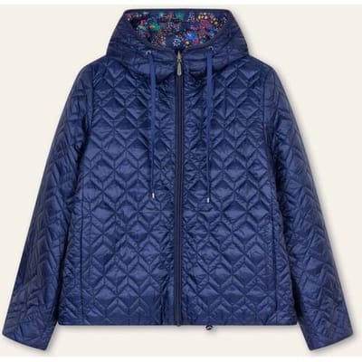 Oilily Classy Omkeerbare Jas- maat34 Porcelain Blauw