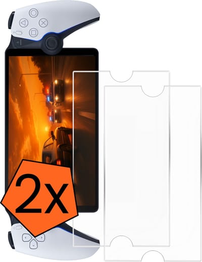 Screenprotector - Geschikt voor PlayStation Portal Screenprotector Bescherm Glas - Tempered Glass Geschikt voor PlayStation Portable Screen Protector - 2 PACK