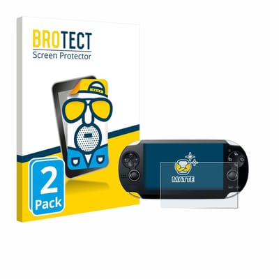 BROTECT - Screenprotector voor Sony Playstation PS Vita - Folie Beschermfolie matte 2 Stuks