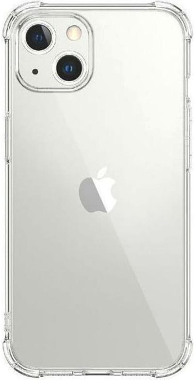 Multimedia & Accessoires Anti Shock Back Cover Case Hoesje geschikt voor Apple iPhone 13 – TPU – Harde Plastic - Schokabsorberend - Schokbestendig – Transparant