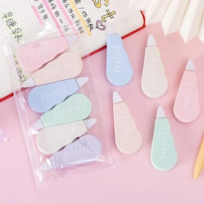 Schattige Kawaii Macaron Correctietape Veranderde Gereedschappen School Kantoor Corrector Schrijfwaren Kinderen Zoete Nieuwigheid Benodigdheden veelkleurig